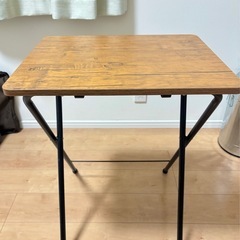 美品✨　　折りたたみテーブル　在宅ワーク　　高さ70の画像