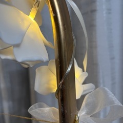 【結婚式ウェルカムスペース使用】IKEA MULIG / MYRHEDEN セット（お花ライト付）※手渡しのみの画像