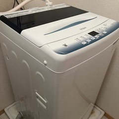 【清水区】高年式Haier家電3点セット 2023〜2024年製（冷蔵庫148L／洗濯機5.5kg）3月末までの画像