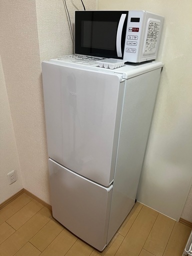 【清水区】高年式Haier家電3点セット 2023〜2024年製（冷蔵庫148L／洗濯機5.5kg）3月末まで