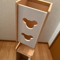トイレ用コンパクト収納の画像