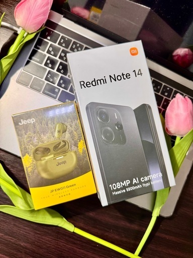 携帯電話/スマホ BRANDNEW REDMI NOTE 14 model 2025 + FREE EARPHONE