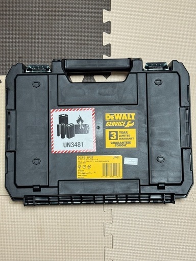オンラインも可　デウォルト　18V　1/2SQインパクトレンチセット　DC911P2T-JP