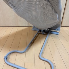 【美品】リッチェル バウンサー ライトグレーの画像