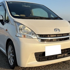 パールホワイト‼️車検付‼️ダイハツ‼️ムーブ‼️オプション多数‼️フルエアロセット差し上げます‼️の画像