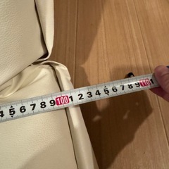 座椅子 ソファ 横幅広の画像