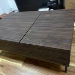 【美品】ニトリ 昇降式センターテーブル リフティの画像