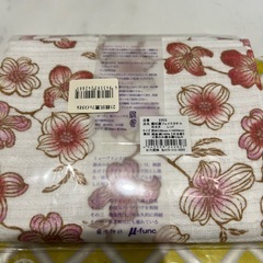 「彩花（さいか）」「銀抗菌フェイスタオル」新品未使用の画像