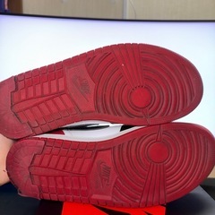 【中古箱付】NIKE エアジョーダン1 LOW OG ブラックトゥ　27.5cmの画像