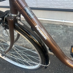 新品　パナソニック　Panasonic 電動アシスト自転車　チャリ　BE-FY612　ほぼ乗ってませんの画像