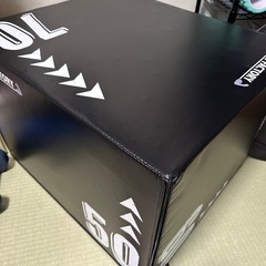 MUSCLE FACTORY プライオボックス ソフト 50×60×70cm プライオメトリクス ボックス 昇降台 ジャンプ台 ステップ台 跳び箱 3in1 体幹 トレーニングの画像