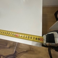 ホワイトダイニングテーブル　椅子無しの画像