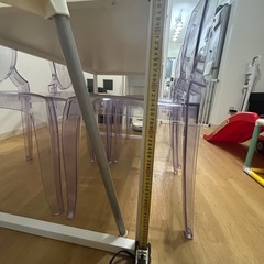 ホワイトダイニングテーブル　椅子無しの画像