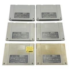 ⭐️動作確認済み⭐️ スーパーファミコン ソフト 6本セットの画像