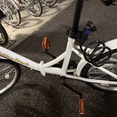 決まりました！ギア！折りたたみ自転車！空気入れ付き！の画像