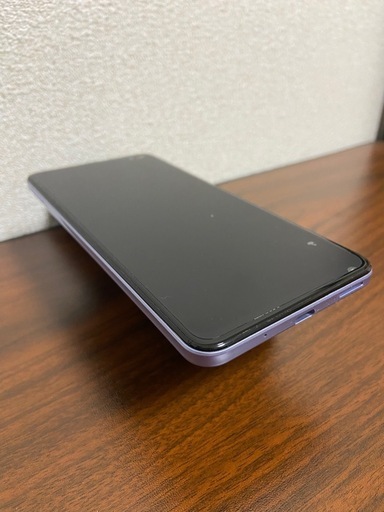 【美品】SIMフリー AQUOS sense4 plus パープル128GB 6.7インチ Android スマホ 