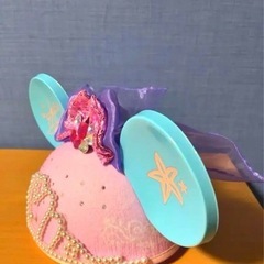 ディズニーランド　イヤーハット　アリエルの画像