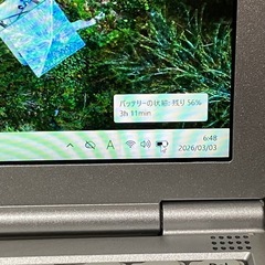 軽量 コンパクト Windows11正式対応 Let's note No.7の画像