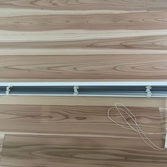 美品　ブラインド　カーテン　ホワイト　白　幅120cm 長さ88cmの画像