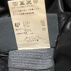 DUVETICA デュベティカ ダウンジャケット ファー付き ブラック M〜L 46の画像