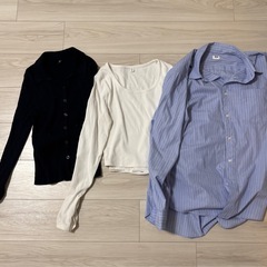 古着　レディース　ニット　アウター　シャツの画像