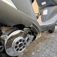 規制前 アドレスV125G 新品 パーツ多数 武川製　タケガワ ステンレス　マフラー　付き スクーター 整備 済み バイク 単車 カスタムの画像