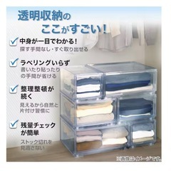 ニトリ 収納ケース  2個の画像