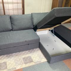 【無料0円‼︎】IKEA大型ソファの画像