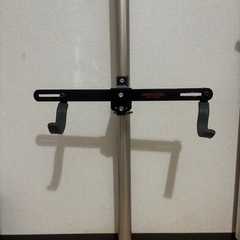 室内自転車スタンド　 突っ張り式バイクタワー　2台用　自転車　バイクの画像