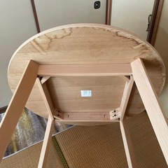 【最終価格】円形テーブル　直径100cm　3/19以降で　北欧スタイルの画像