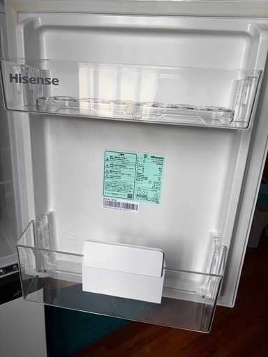 新品✨ハイセンス冷蔵庫　一人暮らし向き