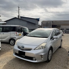 平成25年プリウスアルファ 距離　68,200KMの画像