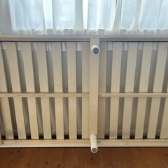 【取引先決定】ニトリシングルベッドフレーム(ホワイトウッド)の画像