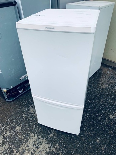 ♦Panasonic ノンフロン冷凍冷蔵庫【2021年製】NR-B14FW-W