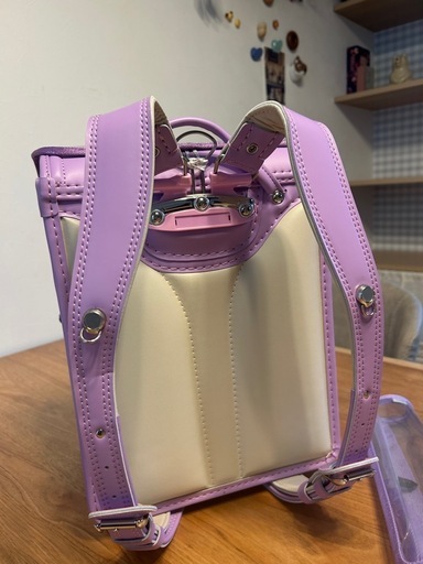 村瀬鞄　アルファハート　ラベンダー【美品】