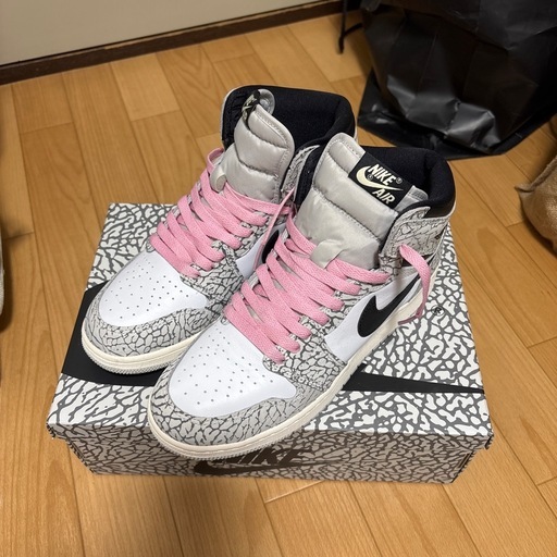 NIKE エアジョーダン　ハイ　ホワイトセメント