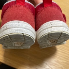 asics 13cm 靴　スニーカー　中古の画像