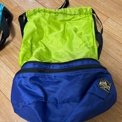 ナップサック　色違い　2点セットの画像