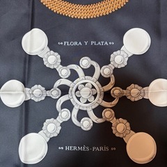 新品未使用　HERMES シルクスカーフ　札幌大丸店購入　正規品の画像
