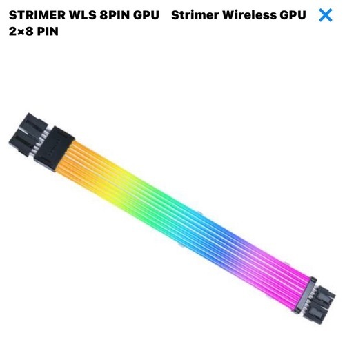 【新品未開封】LIAN LI Strimer Wireless GPU 2x8-PIN 8pin Extension 340mm