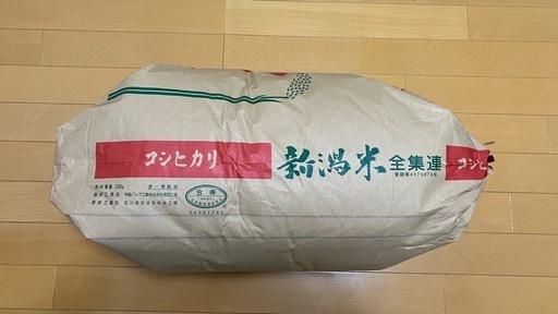 【お取引先決定しました
】新潟県産コシヒカリ玄米30kg1袋