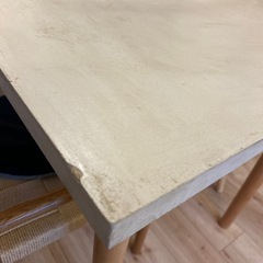 3/29まで　モールテックスダイニングテーブルセットの画像