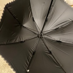 日傘　一本骨組みが曲がってます、3月中頃破棄予定の画像