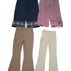 まとめ売り　女の子　ボトムス　130-150 スパッツ　プリーツ　8着セットの画像