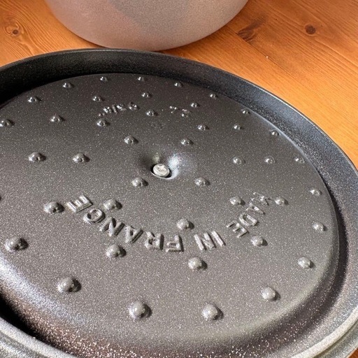 未使用　STAUB グランドココット　24cm シフォンローズ　深鍋