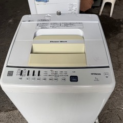 HITACHI日立 7.0kg 全自動洗濯機 NW-Z70E7 keyword 白い約束の画像
