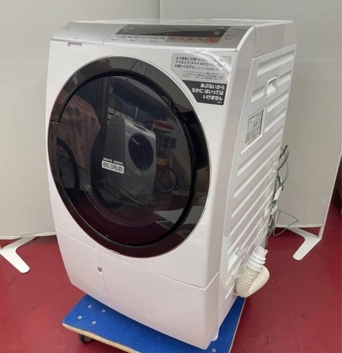【全国最安値】?2019年製日立ドラム式洗濯乾燥機　自動洗剤投入BD-SX110C 配達無料?
