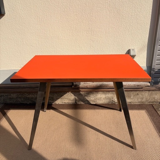 【特注品】kanademono the table /ステンレスレッグ 