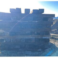 【中古まくら木 約2m】DIY・ガーデニング・エクステリアにの画像