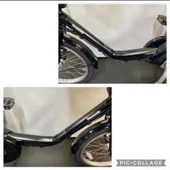 1年保証　送料無料　新型　パナソニック　ギュットミニ　20インチ　黒色　電動アシスト自転車 g303の画像